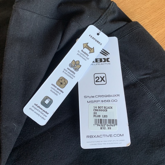 NWT RBX leggings - Picture 5 of 6